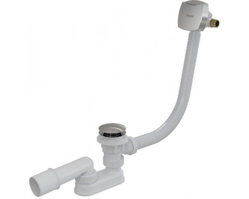 Сточный комплект с заполнением переливом Click Clack хром X01440