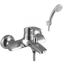 LM1102Cplus STRIKEСмеситель для ванны с коротким изливом, с аксессуарами, хром LM1102C