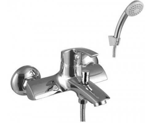 LM1102Cplus STRIKEСмеситель для ванны с коротким изливом, с аксессуарами, хром LM1102C