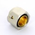 Соединитель для PEX-трубы обжим EMMETI 20х2(М24х19)