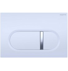 KDI-0000042 (016A) Панель смыва Белая глянец (клавиши прямоугольные) KDI-0000042