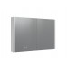 AQ7109-MLC Алюминиевый зеркальный шкаф с подсветкой 1000700133,крепеж. Две зерк.дверцы шириной 49,85см,антизапотевание, акриловая подсветка AQ7109-MLC