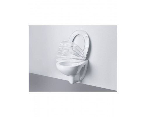 Сиденье для унитаза GROHE Bau Ceramic (с микролифтом), альпин-белый (39493000)