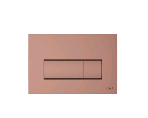 Клавиша смыва, Vitra, Root Square, для унитаза, шгв 244-9-165, цвет-медь матовая Клавиша смыва, Vitra, Root Square, для унитаза, шгв 244-9-165, цвет-медь матовая