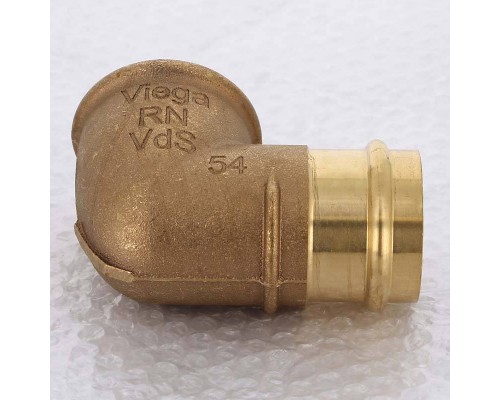 Угол пресс-В бронза Sanpress VIEGA 54x2"