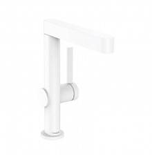 Смеситель для раковины, Hansgrohe, Finoris, цвет-белый матовый
