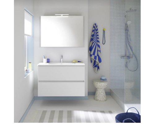 Зеркало, Burg, Rocio, прямоугольное, шгв 600-25-700, без подсветки, цвет рамы-хром