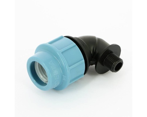 Угол обжим-Н для труб ПНД UNIDELTA 32х1/2"