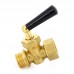Кран трехходовой WATTS Ind НВ 1/2" для манометра RM15MZ ручка черная