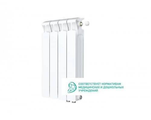 Rifar Monolit Ventil 500 4 секций, нижнее правое подключение (белый) Rifar Monolit Ventil 500 4 секций, нижнее правое подключение (белый)