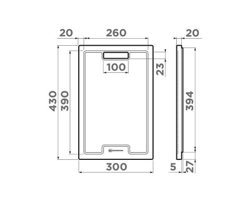 Omoikiri OT-01-GR Сменный гибкий шланг для смесителя Kanto силикон цвет: leningrad grey 4996038