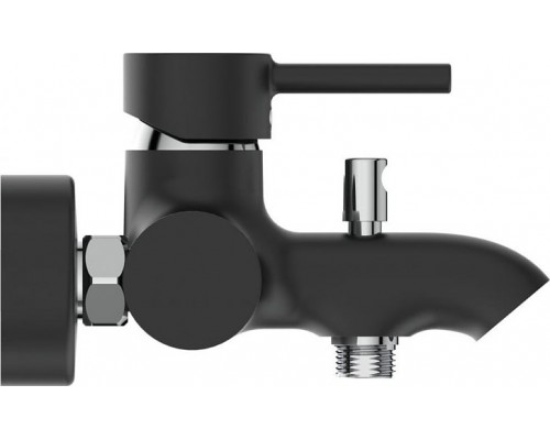 BC199U4 CERALINE смеситель для ванны (черный хром) BC199U4