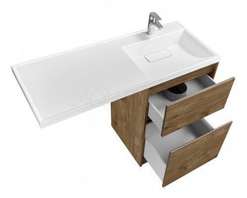 1A2669K1LHDR0 Набор: 1A266901LHDR0 Тумба под раковину Лондри 60 Дуб рустикальный (рак.1A72243KLH010, 1A72843KLH01L заказывается ОТДЕЛЬНО!) 1A2669K1LHDR0