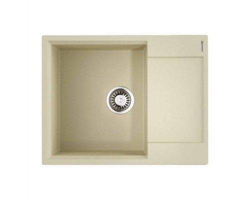 Мойка, OMOIKIRI, Daisen, шгв 650-510-215, отверстия для смесителя-4 промаркированных, цвет-ваниль