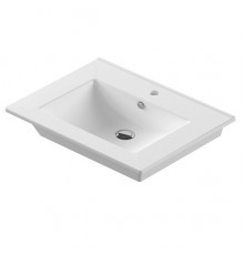 QUADRO 75 Умывальник (WB.FN/Quadro/75-C/WHT.G/S1) WB.FN/Quadro/75-C/WHT.G/S1