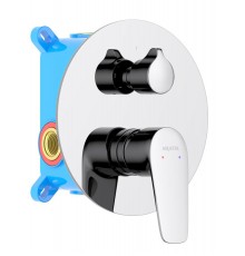 AQ1146CR БЕТТА смеситель для ванны 2 режима (внешняя и скрытая часть) AQ1146CR