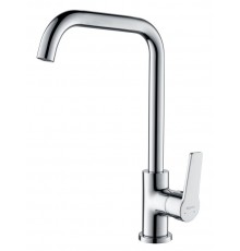 AQ1781CR ЛУГАНО смеситель для кухни (квадратный излив) AQ1781CR