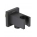 AQ2463MB шланговое подсоединение с держателем, матовый черный AQ2463MB