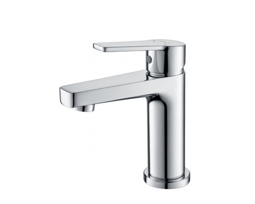 AQ1710CR ЛУГАНО смеситель для раковины 106 без донного клапана AQ1710CR