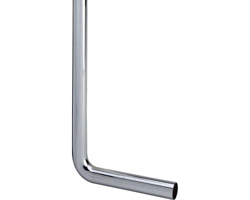 127930 Отводное колено 90° 32 х 130 х 250 мм, бeз oтбopтoвaннoй кpoмки, для бyтылoчных cифoнов, модель 5792-111, латунь хром 127930