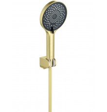 AQ2035BG ЛУГАНО душевой набор 3jet, шлиф.золото AQ2035BG