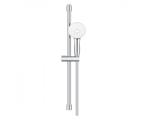 27644003 Tempesta 110 Душевой гарнитур, 3 режима струи, душевая штанга 600 мм, шланг 1750 мм, 8,4 л/мин, хром (замена 27644001) 27644003