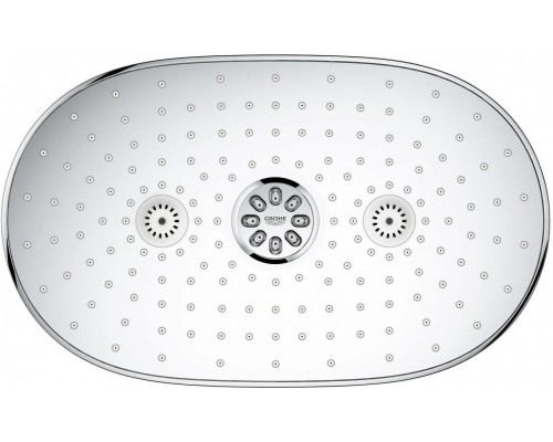 26250000 Rainshower SmartControl 360 DUO Душевая система с термостатическим смесителем для настенного монтажа, 3 режима верхнего душа, хром 26250000