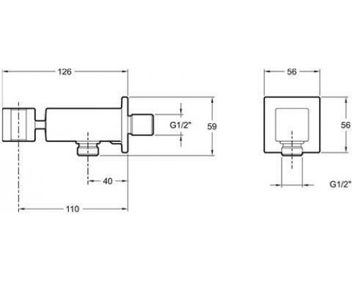 E14791-CP шланговое подсоединение E14791-CP