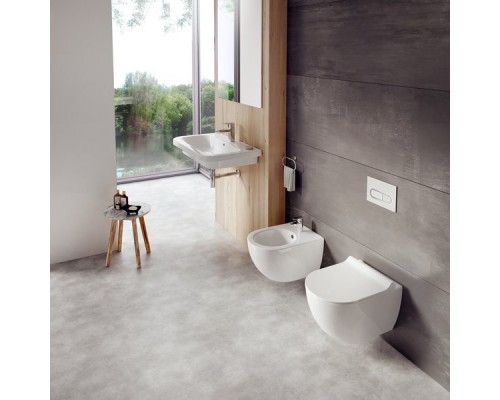 Унитаз подвесной Uni Chrome RimOFF (безободковый) белый X01535