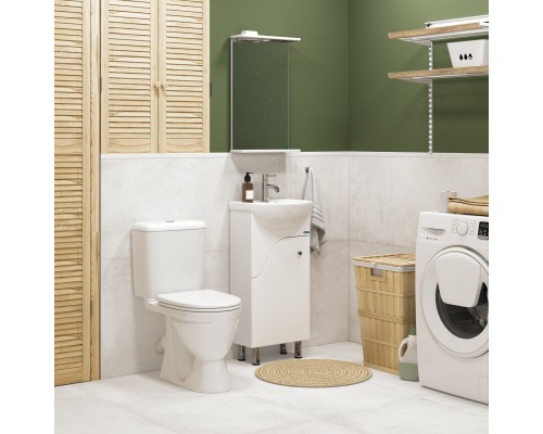 МАНГО 02 Тумба напольная 390х720х211 (подходит умывальник мебельный Манго 40) MNGSACW400110F1