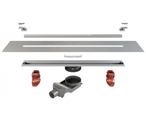 Линейный душевой трап 100 см Huppe Ilusion матовый 47H0033000000005