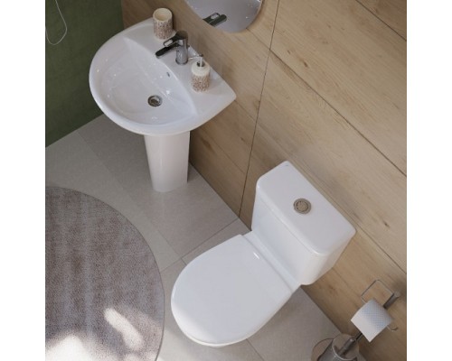 LYRA PLUS 2638.6.000.242.1 унитаз напол., подвод воды снизу (старый арт. 2638.6.000.242.9) 2638.6.000.242.1