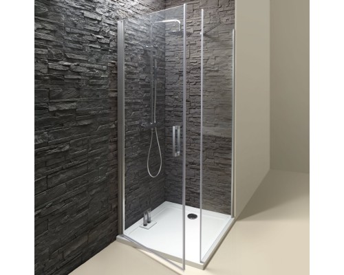 CONTRA E22T81-GA Дверь на петлях 80 см, серебро E22T81-GA