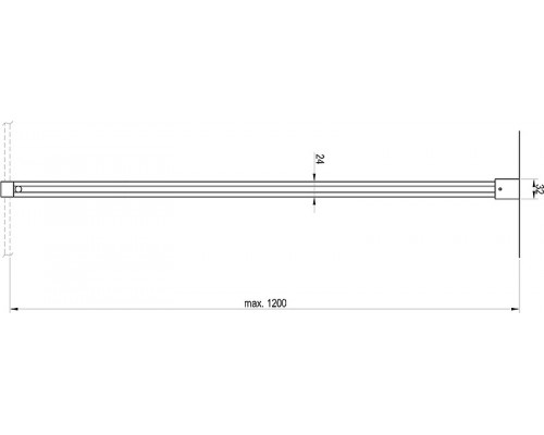 W SET-Uni Free/Wall black GWD010003023