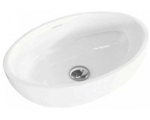 RINGO SLIM Умывальник накладной 53 см Белый S1 (WB.CT/Ringo/53-N.Slim/WHT.G/S1) WB.CT/Ringo/53-N.Slim/WHT.G/S1