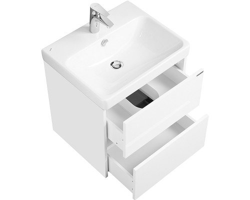 1A2517K0SD010 Набор: 1A251701SD010 Тумба-умывальник Сканди 55 Белый/1WH501620 Раковина Адриана 55 1A2517K0SD010