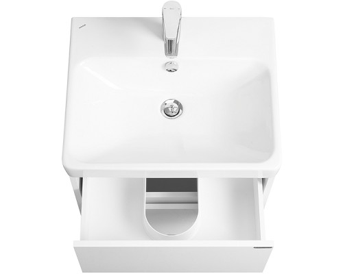 1A2517K0SD010 Набор: 1A251701SD010 Тумба-умывальник Сканди 55 Белый/1WH501620 Раковина Адриана 55 1A2517K0SD010