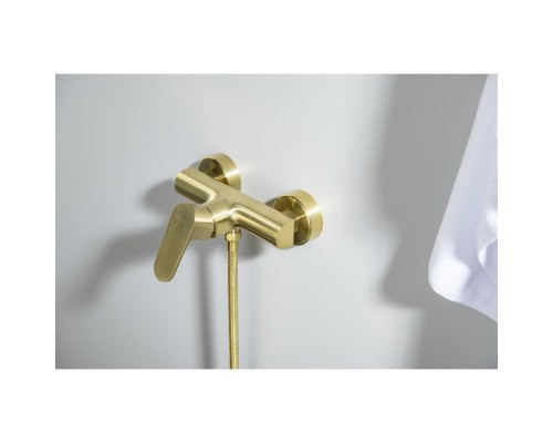 AQ1260BG ОБЕРОН смеситель для душа, шлиф. золото AQ1260BG