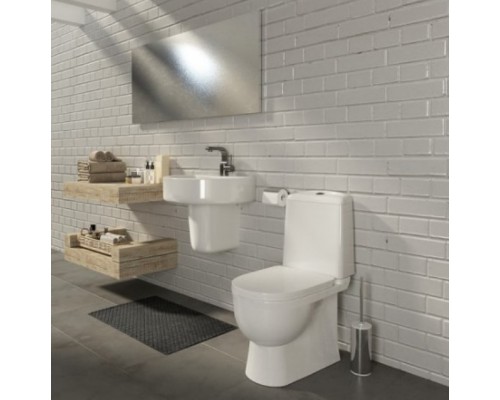 BEST Basic Белый S1 Унитаз-компакт в упаковке (Exclusive) WC.CC/BEST/2-P/WHT.G/S1