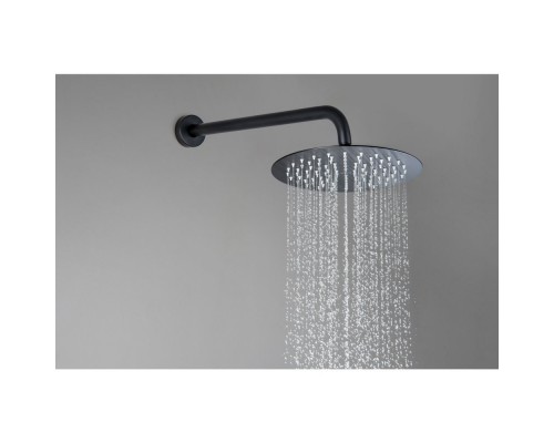 AQ1376MB ЕВРОПА Set 3 в 1 душевой комплект 2 режима, матовый черный AQ1376MB