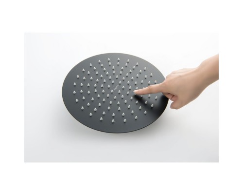 AQ1376MB ЕВРОПА Set 3 в 1 душевой комплект 2 режима, матовый черный AQ1376MB