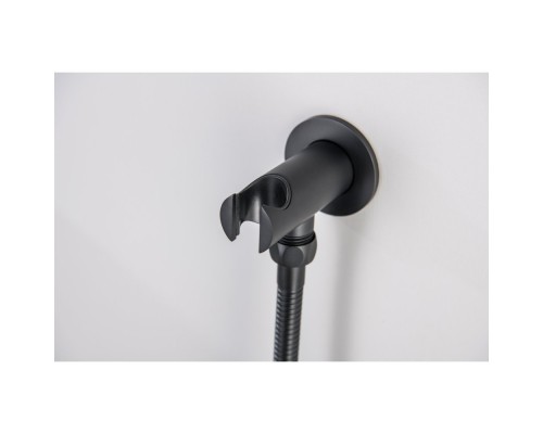 AQ1376MB ЕВРОПА Set 3 в 1 душевой комплект 2 режима, матовый черный AQ1376MB