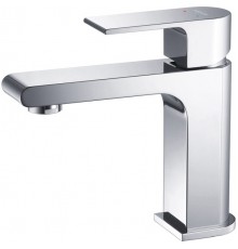 AQ1410CR ЛИРА смеситель для раковины 103, без донного клапана AQ1410CR