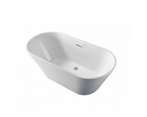 AQ-5776 ХОРСА Ванна акриловая, отдельностоящая, 1680760580. В комплекте со сливом и ножками. Цвет белый глянцевый. AQ-5776