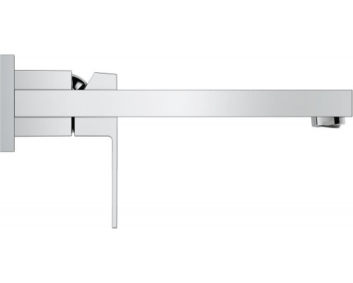 23447000 Eurocube Внешняя часть смесителя для раковины (вынос 230 мм), хром 23447000