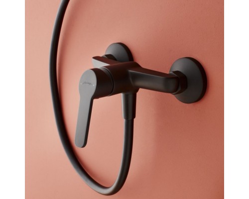 E29870-BL AIME смеситель для душа,матовый черный E29870-BL