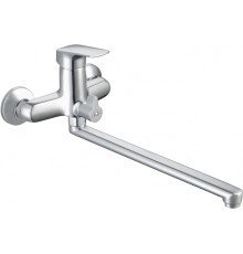 AQ1042CR ВЕГА смеситель для ванны с длинным изливом AQ1042CR