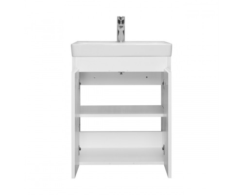 1A2788K0SD010 Набор: 1A278801SD010 Тумба-умывальник Сканди Doors 55 Белый глянец/Белый матовый/ 1WH501620 Умывальник Адриана 55 1A2788K0SD010