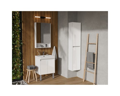 1A2788K0SD010 Набор: 1A278801SD010 Тумба-умывальник Сканди Doors 55 Белый глянец/Белый матовый/ 1WH501620 Умывальник Адриана 55 1A2788K0SD010