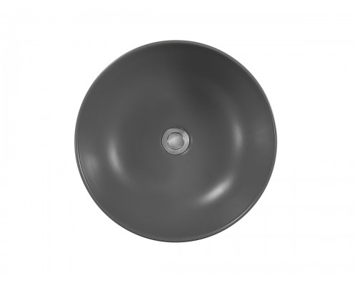 AQ5558-MG ЕВРОПА раковина 415415135 для установки на столешницу, матовый серый AQ5558-MG